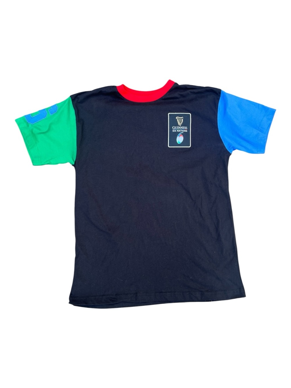 Men’s Large Guinness Rugby 6 Nations Officially Licensed T-Shirt